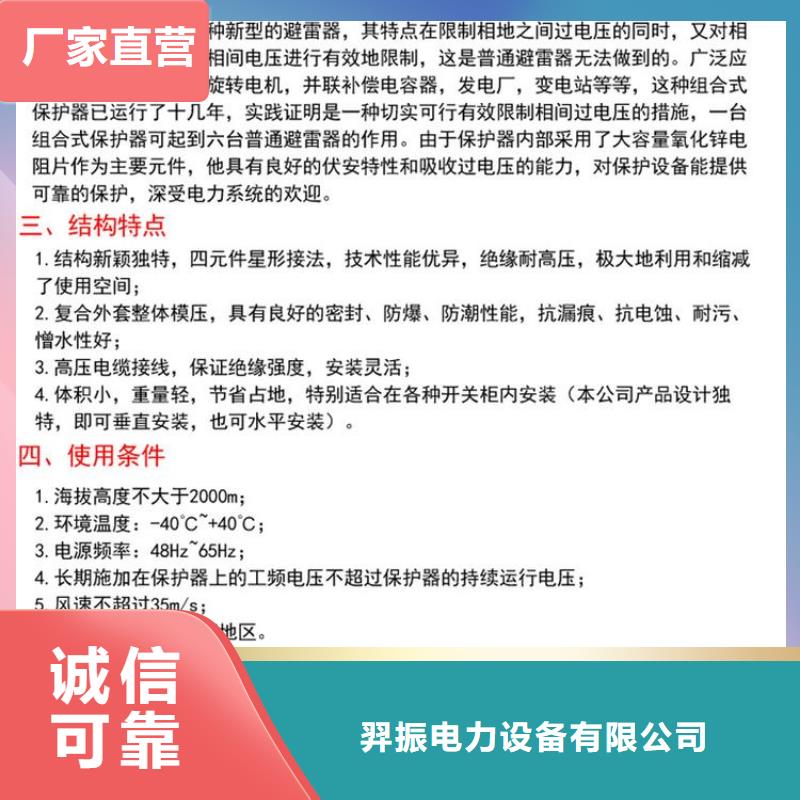 過電壓保護器YH5WZ-5/13.5*5/13.5