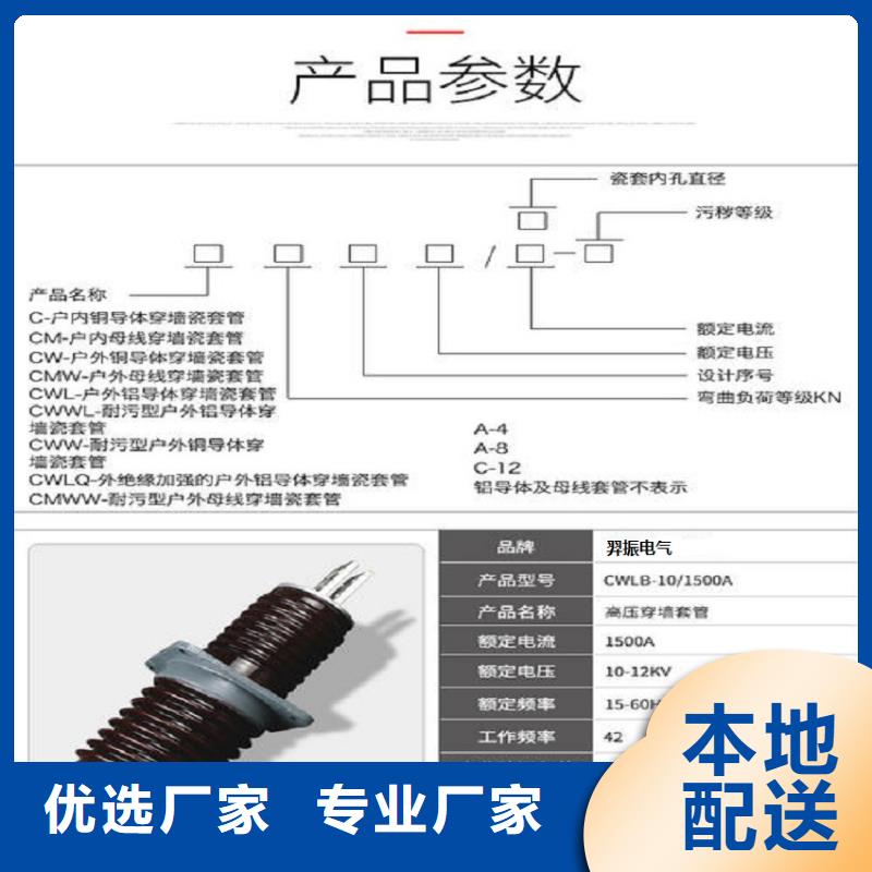 〖高壓穿墻套管〗CWLB-20KV/1600A廠家直銷