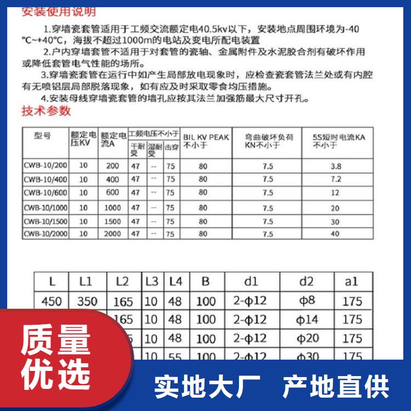 穿墻套管CWWL-40.5/3150A