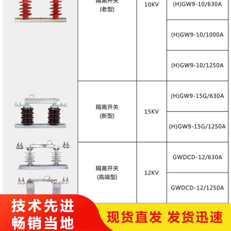 戶外高壓交流隔離開關：GW9-10G/200A在線報價.