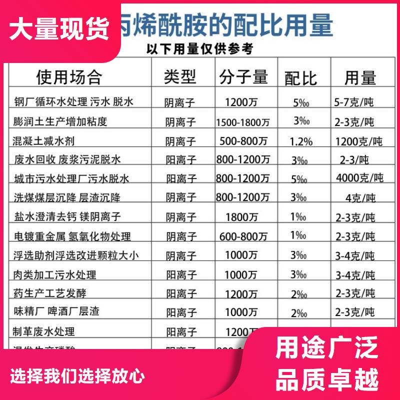 聚合氯化鋁品質保證-聚丙烯酰胺