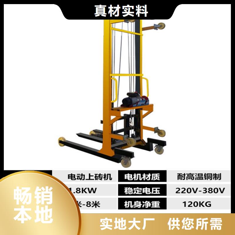 電動小型上磚機(jī)新普機(jī)械