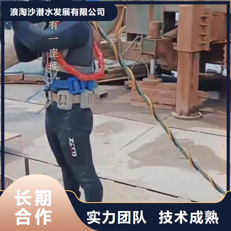 潜水员蛙人水中服务放心选择浪淘沙水工