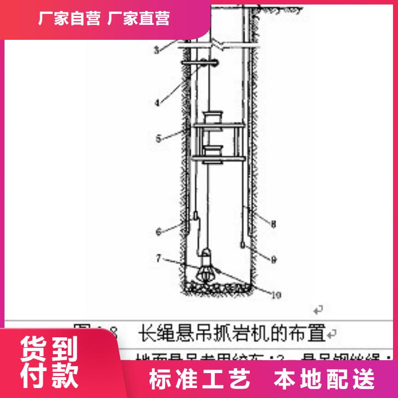 抓巖機型號常用指南