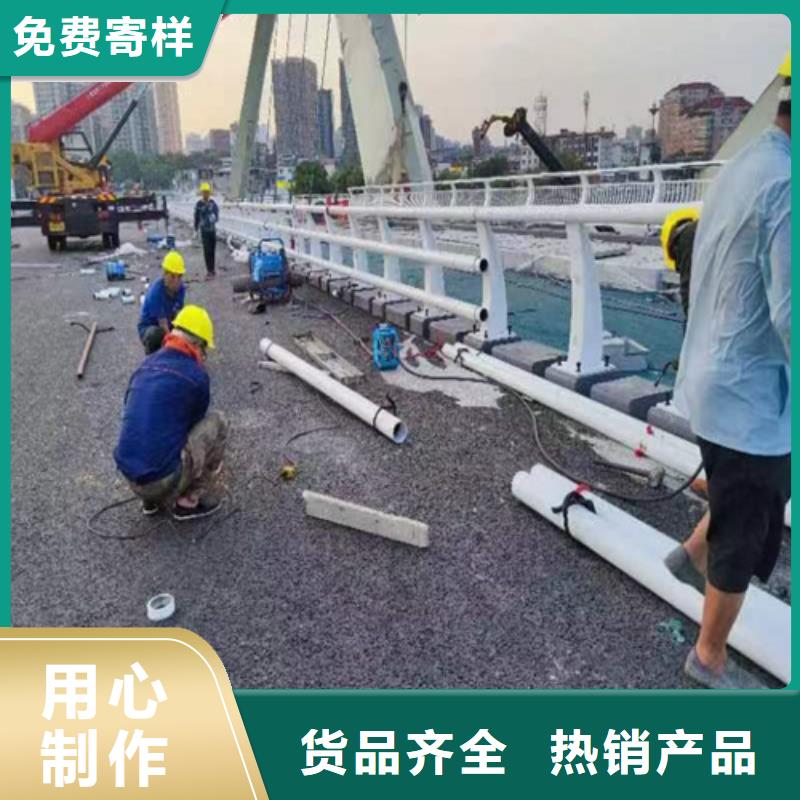 【防撞护栏外覆不锈钢复合管海量货源】