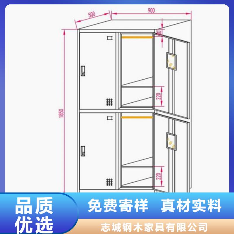 定興鐵皮書包柜廠家價格