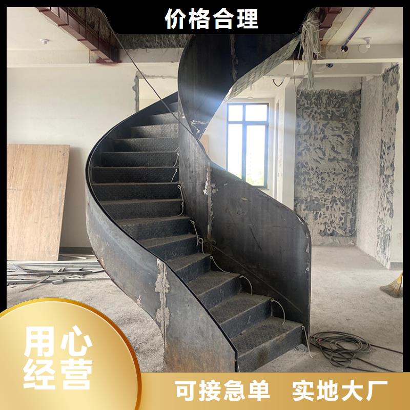 不銹鋼旋轉弧形樓梯2025新款