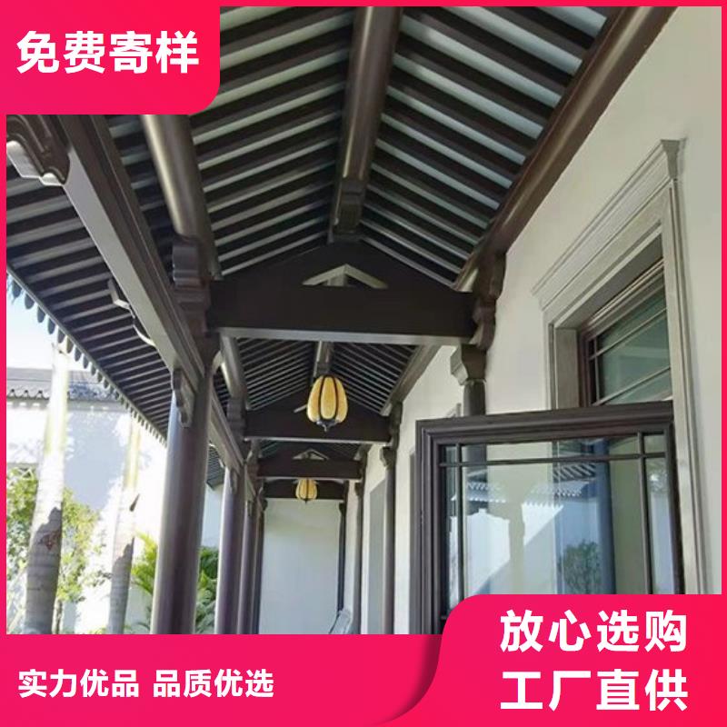 铝代木古建【古建六角亭】来图定制量大从优