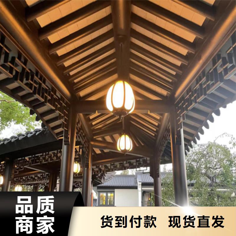 铝代木古建别墅庭院石雕勾栏细节决定成败