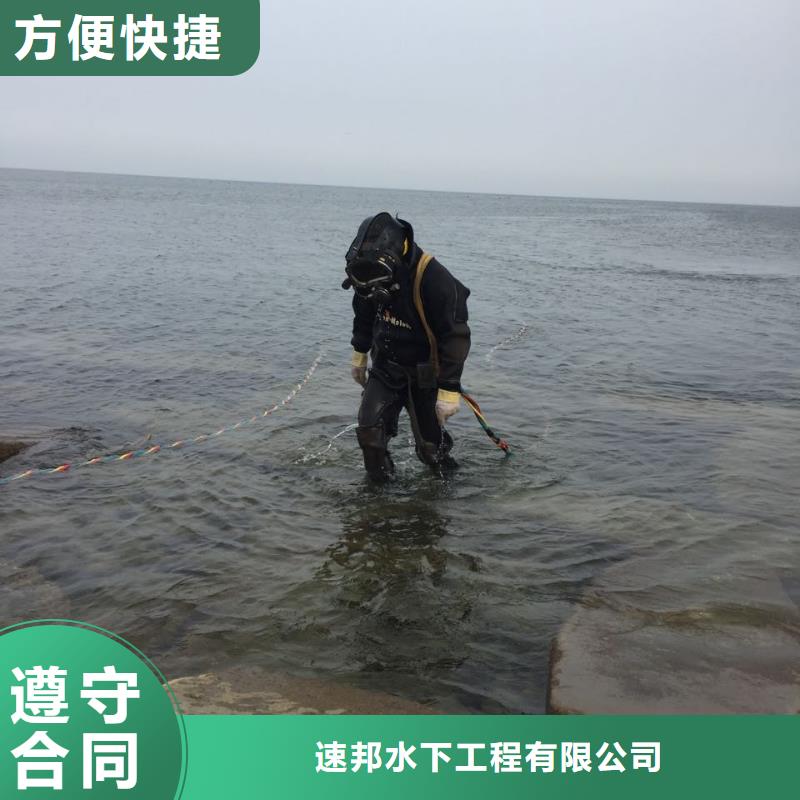 當地潛水員隊伍<鋼圍堰水下堵漏>-達要求