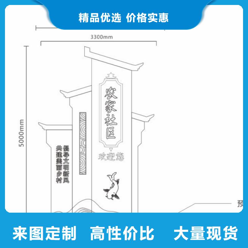 周边龙喜文明城市美丽乡村标识牌畅销全国