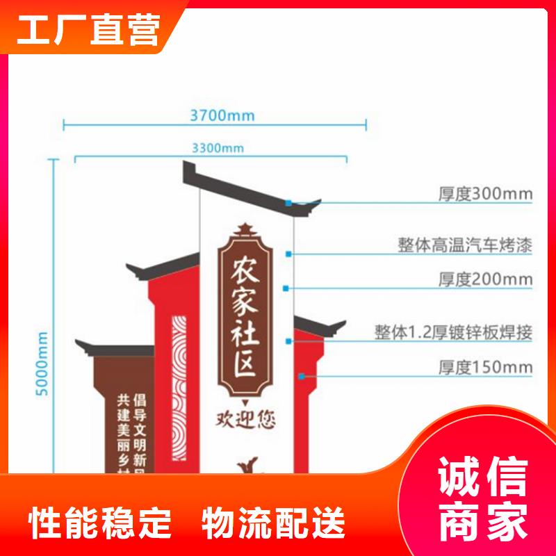 党建美丽乡村标识牌施工团队