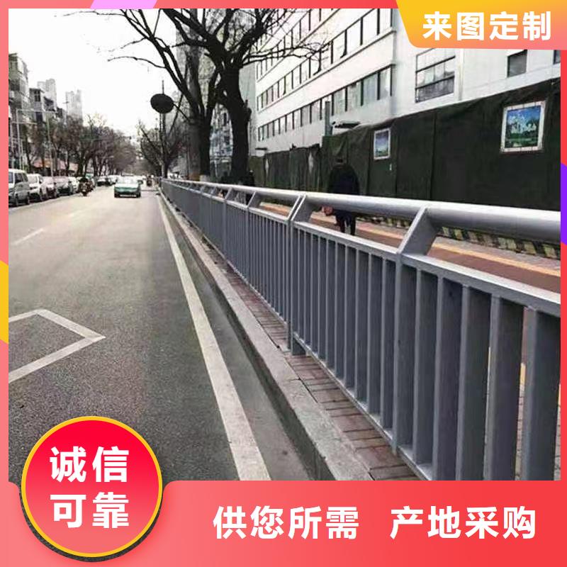 人行道護欄-【防撞鋼欄桿廠家】源廠定制