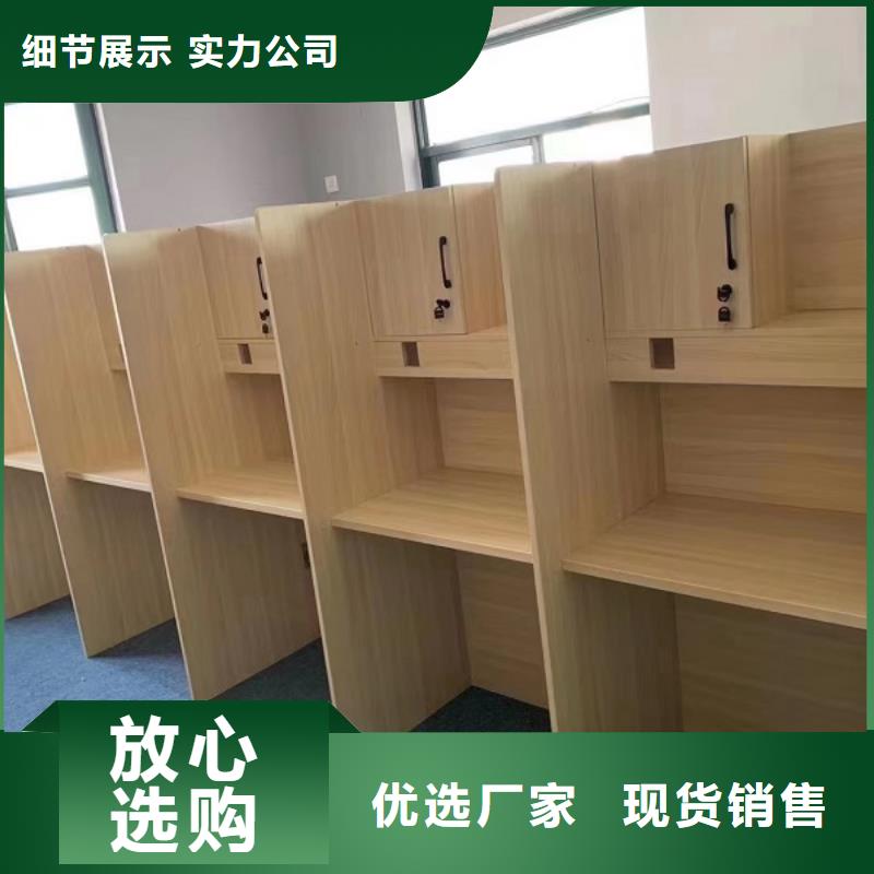 木質(zhì)聯(lián)排自習(xí)桌防潮耐磨九潤辦公家具