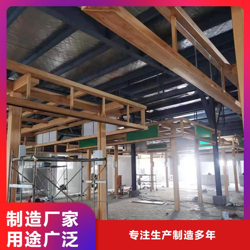 仿古園林建筑木紋漆全包施工價格源頭工廠