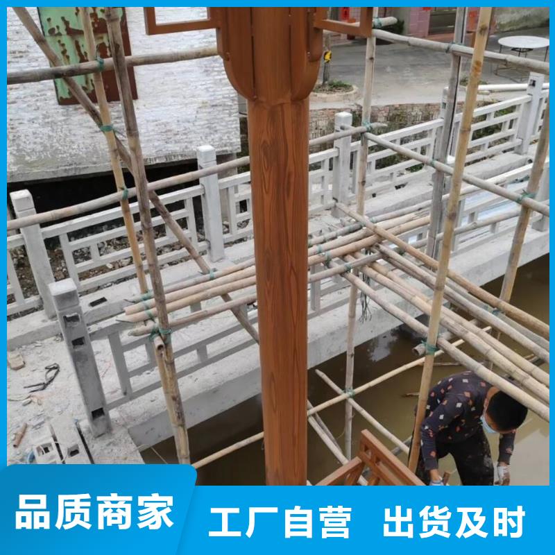 仿古園林建筑木紋漆包工包料