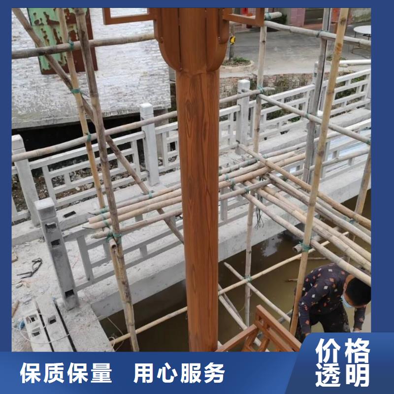 廊架長廊木紋漆施工價格