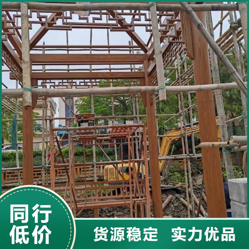 仿古園林建筑木紋漆施工廠家