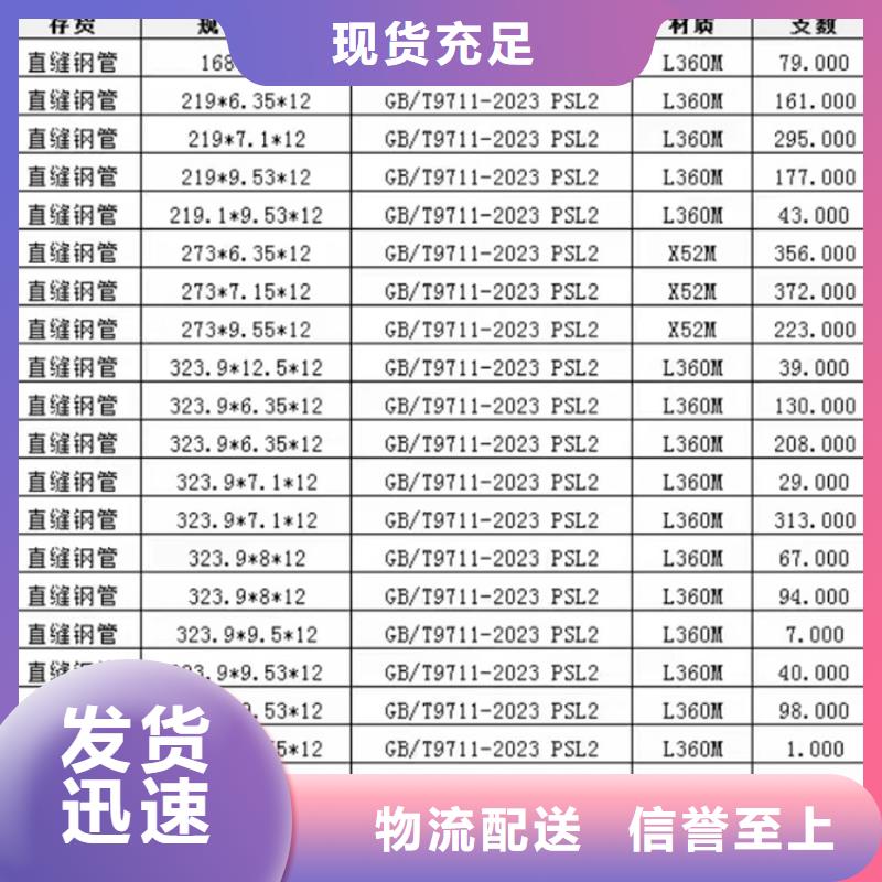 螺旋管尺寸规格表大全