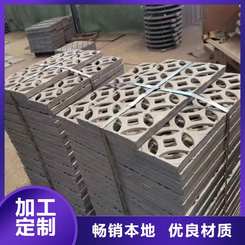 鑄鐵水篦子500*500規格尺寸建通鑄造廠家