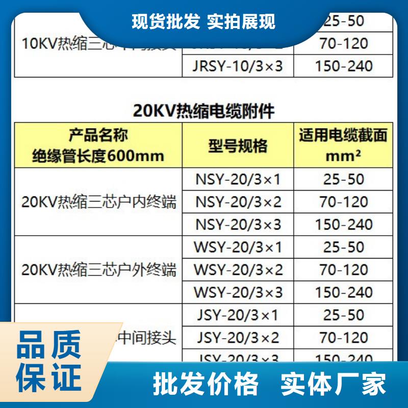 NSY-35/1.3單芯戶內終端頭