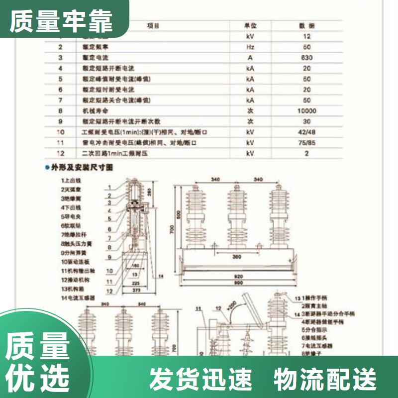 SN10-10/630六氟化硫斷路器