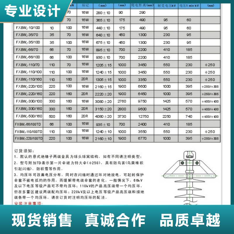 ZSW-110/4-3戶外高壓絕緣子