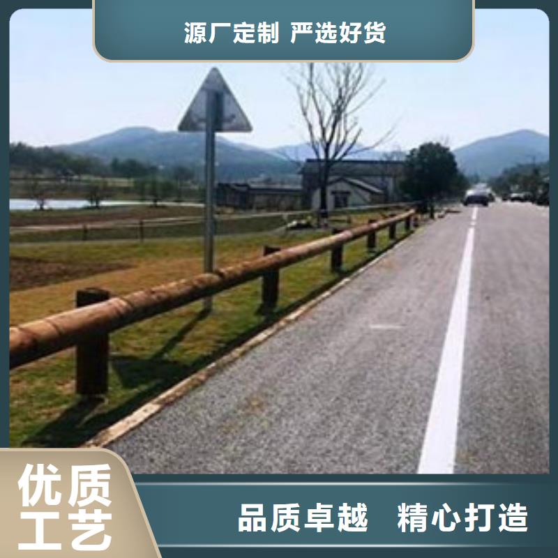 钢背木护栏-道路交通护栏常年供应