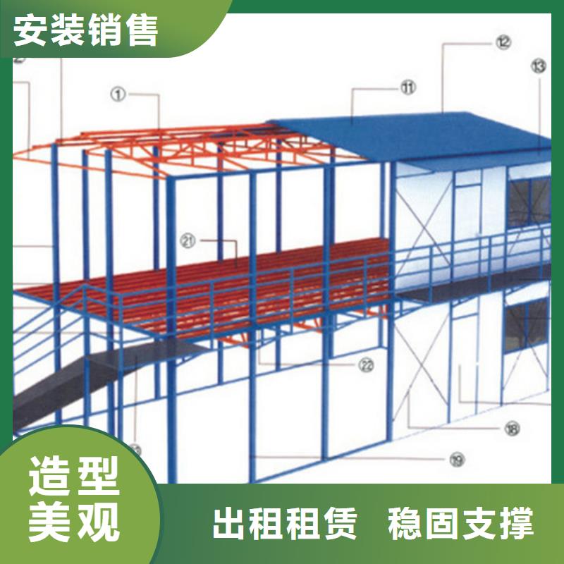 二層集裝箱彩鋼房銷售工藝成熟