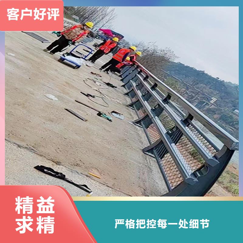 Q355B河道桥梁栏杆厂家交货准时桥梁防撞护栏