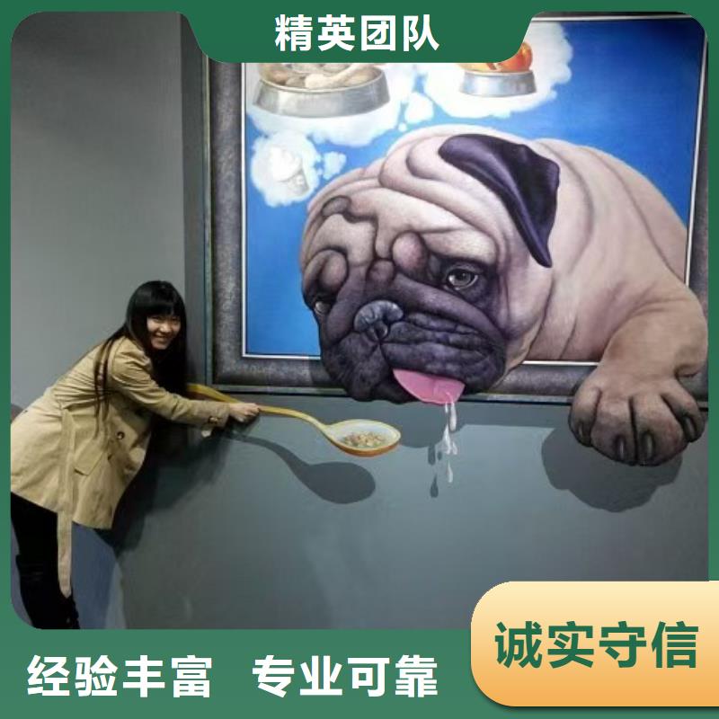 葫芦岛墙绘手绘3D彩绘户外墙画放心放心之选