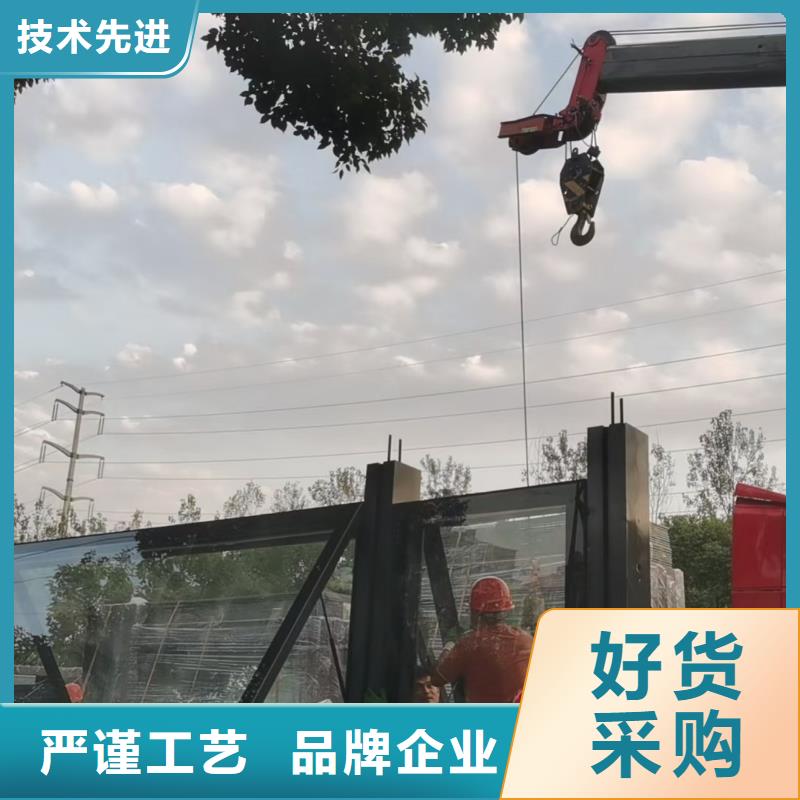 城市公交站臺從源頭保證品質城市鄉(xiāng)村公交站臺